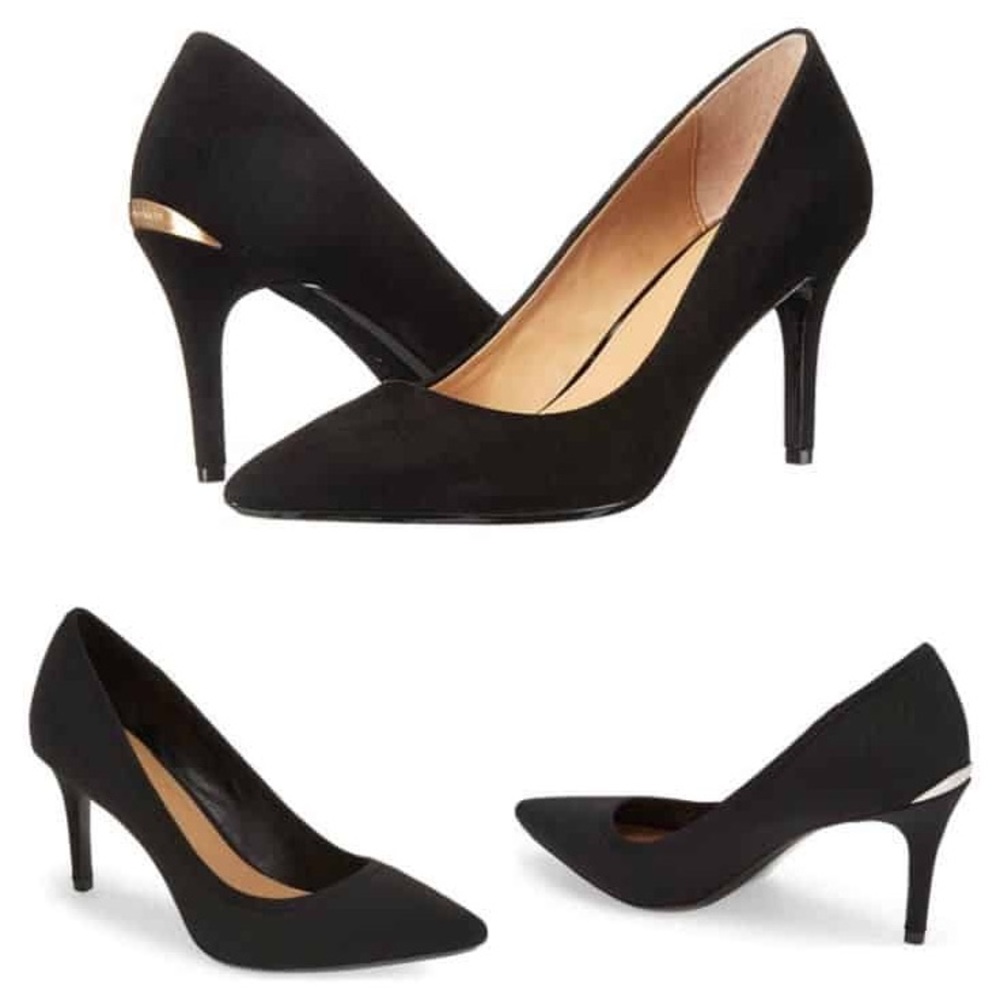 New Calvin Klein Black Gayle Pumps